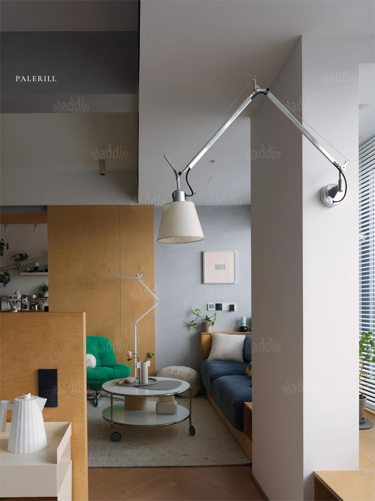 Adjustable Reading Wall Light — AM0157, view 2