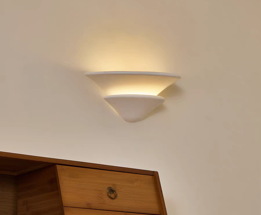 Double-Layer Plaster Wall Light — AM0253, view 9