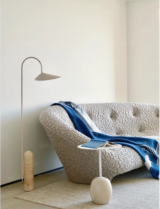 Marble & Travertine Floor and Table Lamps — AM0167, view 20