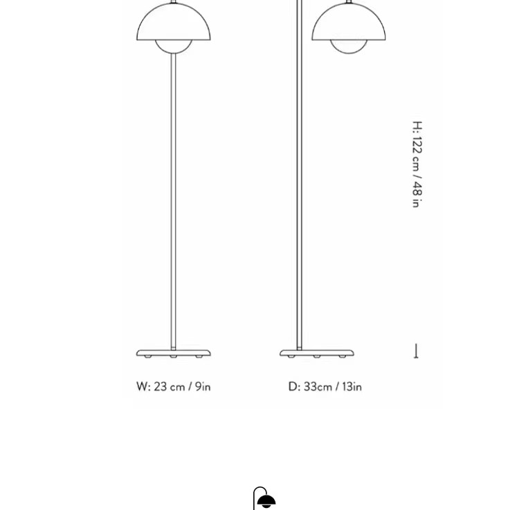 Flowerbud Floor Lamp — AM0149, view 13
