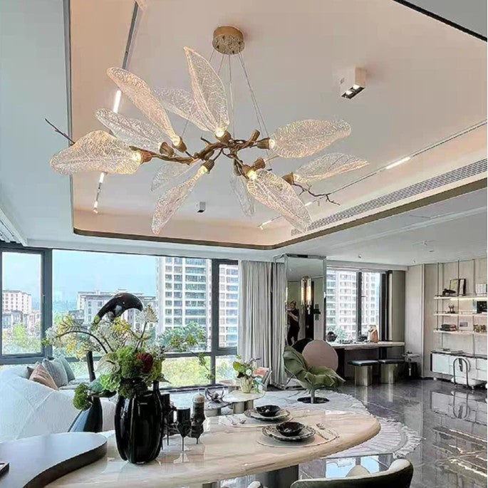 AM0380 · Brass Crystal Grand Chandelier · view 2