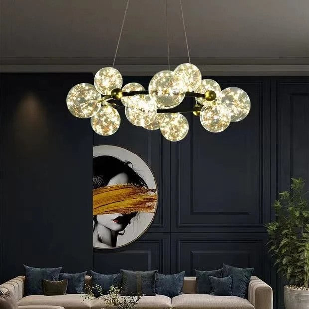 AM0383 · Nordic Bubble Starlight Chandelier · view 1
