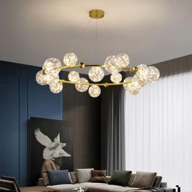 AM0383 · Nordic Bubble Starlight Chandelier · view 3