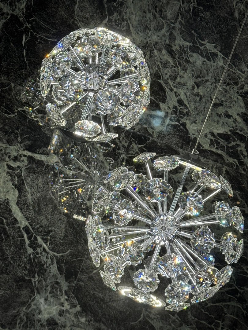 AM0387 · Sunburst Crystal Sphere Chandelier · view 4