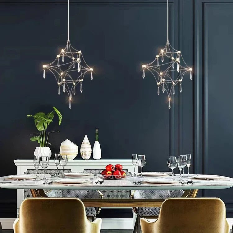 AM0390 · French Crystal Cascade Chandelier · view 5