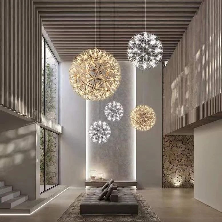 AM0397 · Firework Sphere Starlight Chandelier · view 1