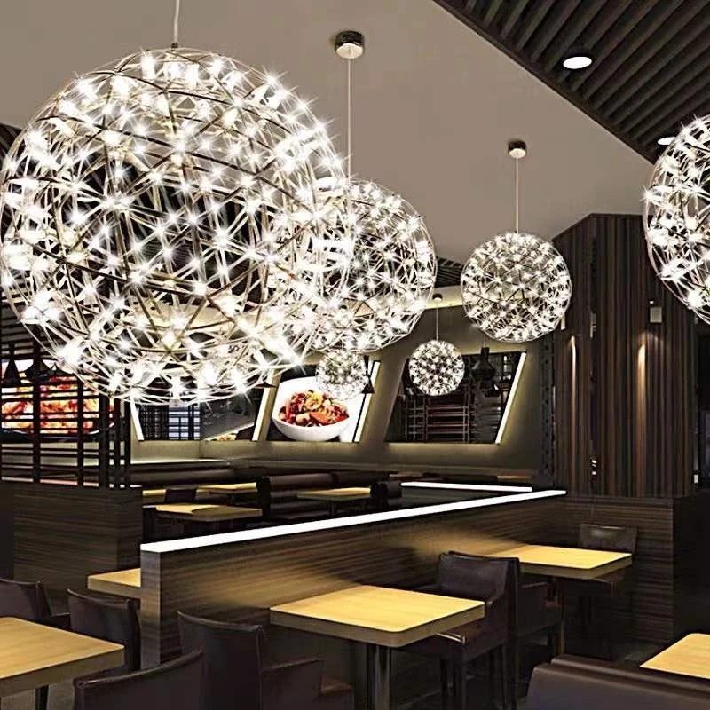 AM0397 · Firework Sphere Starlight Chandelier · view 5