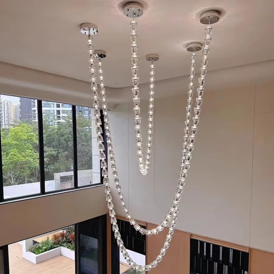 AM0399 · Wine-Glass Necklace Staircase Pendant · view 3