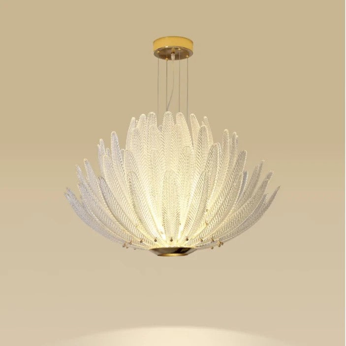 AM0403 · Artistic Glass Petal Chandelier · view 3