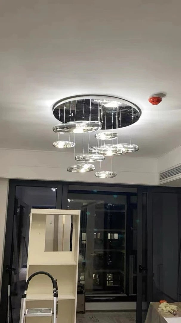AM0405 · Italian Minimalist Chandelier · view 2