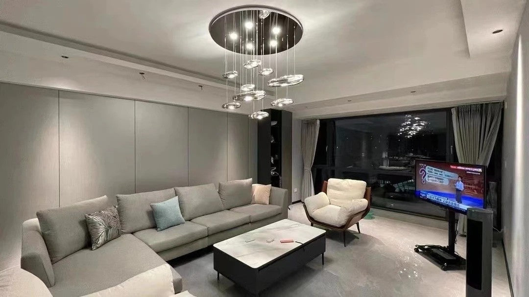 AM0405 · Italian Minimalist Chandelier · view 4