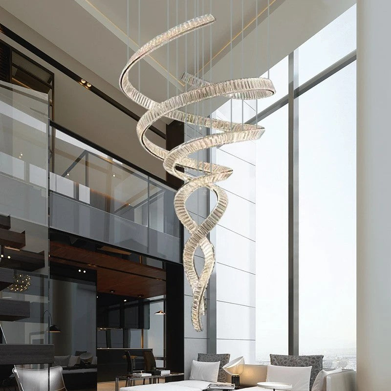 AM0406 · Loft Tiered Crystal Chandelier · view 4