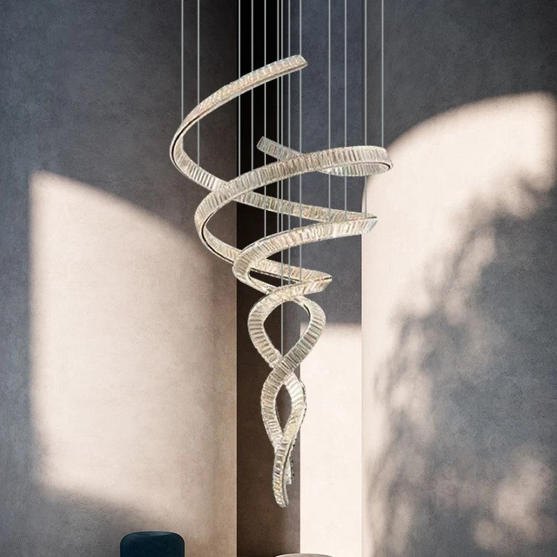 AM0406 · Loft Tiered Crystal Chandelier · view 5