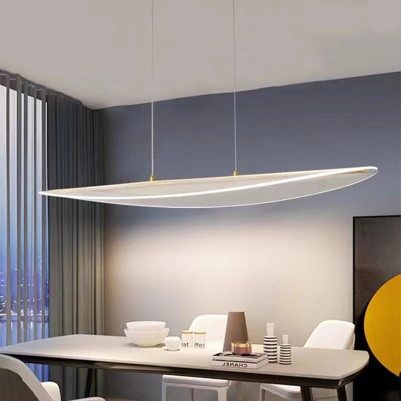 AM0412 · Slim Linear Acrylic Chandelier · view 3