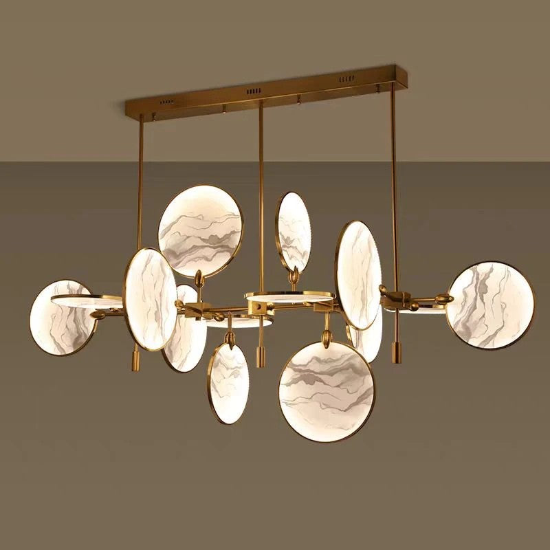 AM0414 · Wabi-Sabi Metal Chandelier · view 2