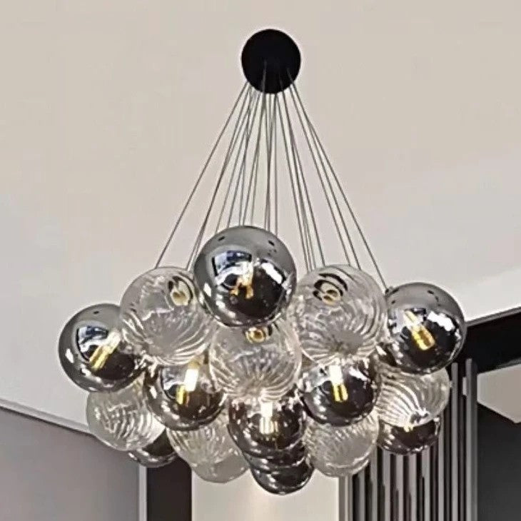 AM0417 · Crystal Bubble Ball Chandelier · view 1