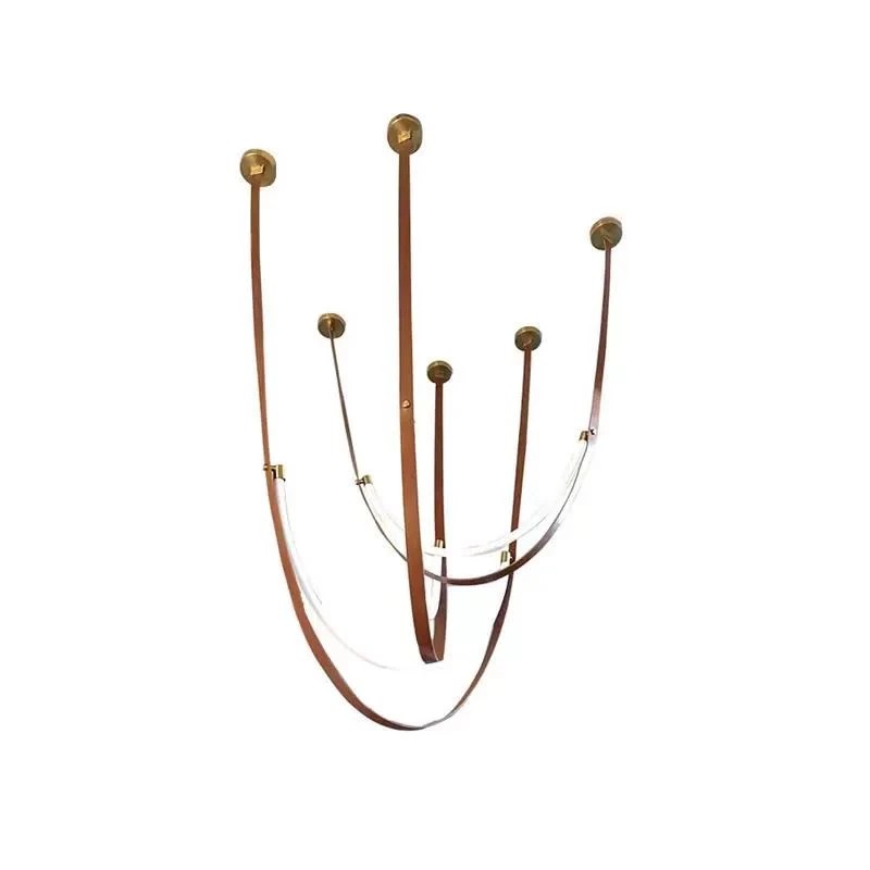 AM0427 · Tall-Ceiling Metal Chandelier · view 3