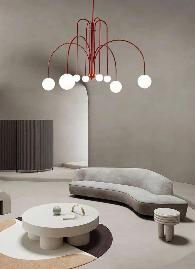 AM0429 · Nordic Molecular Chandelier · view 1