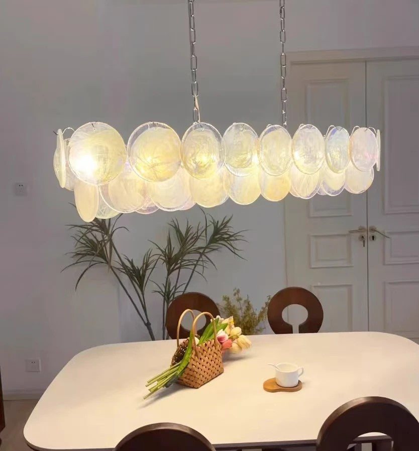 AM0434 · Murano Glass Disc Chandelier · view 5