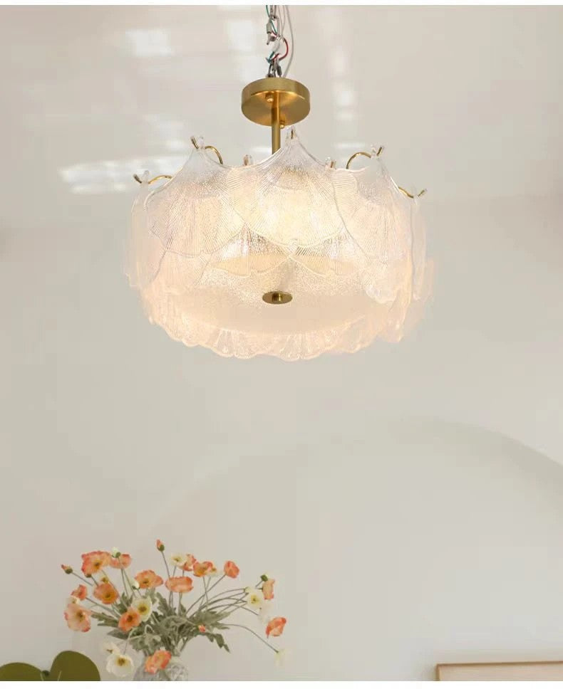 AM0436 · French Petal Glass Ceiling Light · view 2