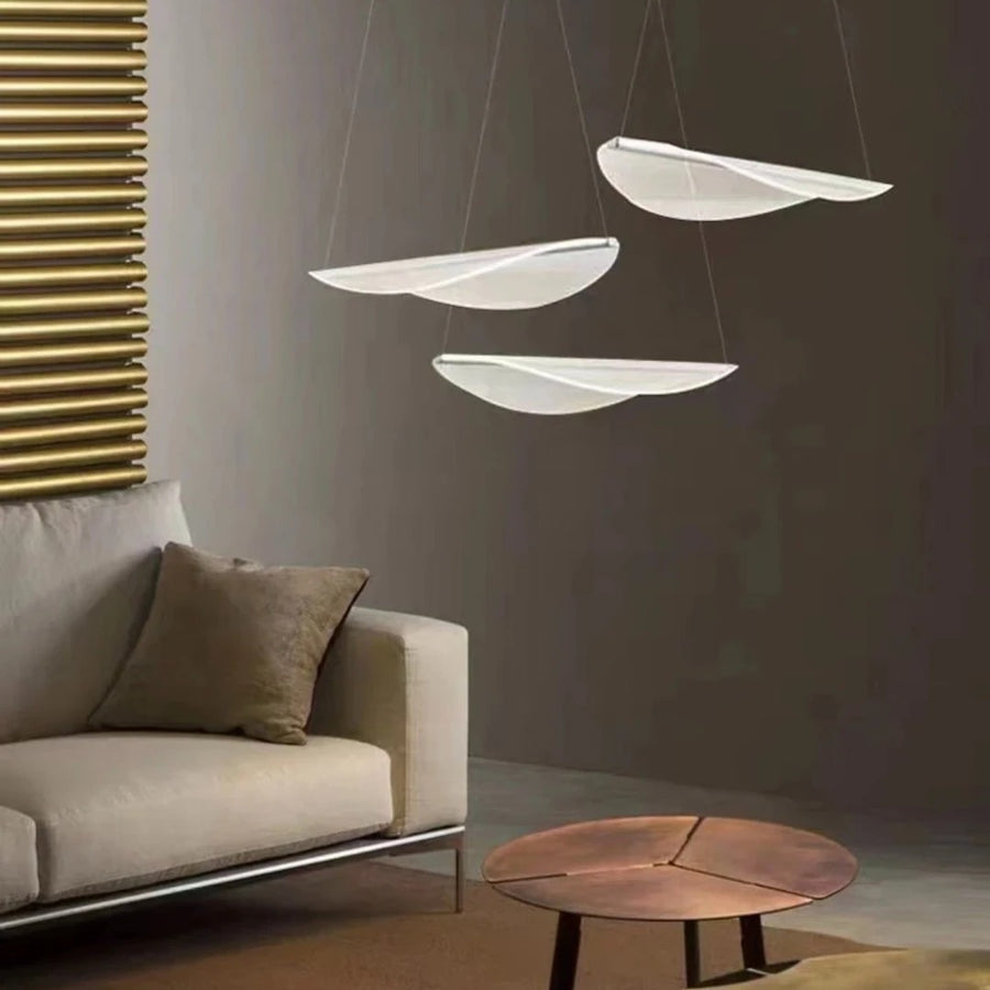AM0438 · Botanical Leaf Staircase Chandelier · view 1