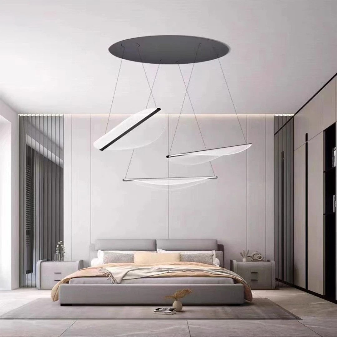 AM0438 · Botanical Leaf Staircase Chandelier · view 5
