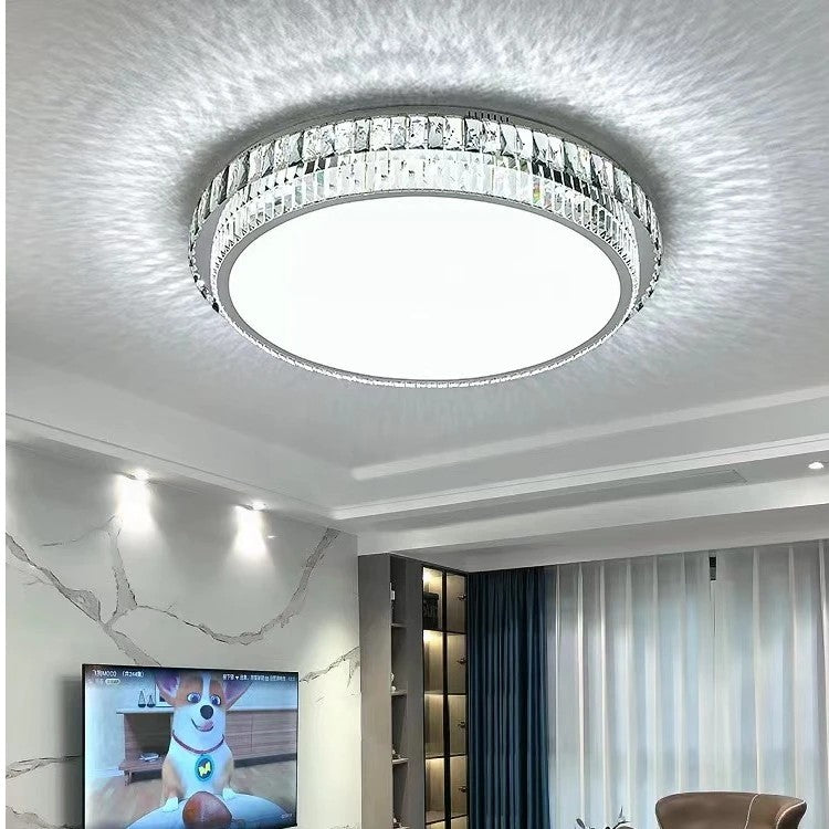 AM0442 · Round Crystal Ceiling Light · view 1