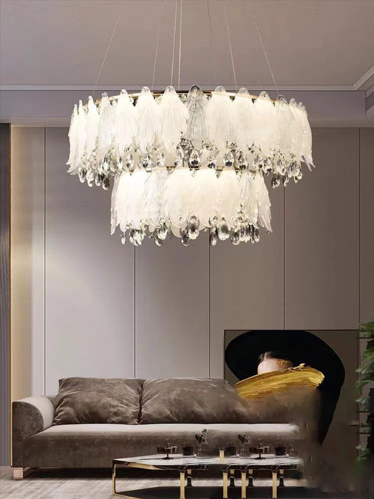 AM0445 · Phoenix Feather Grand Chandelier · view 1