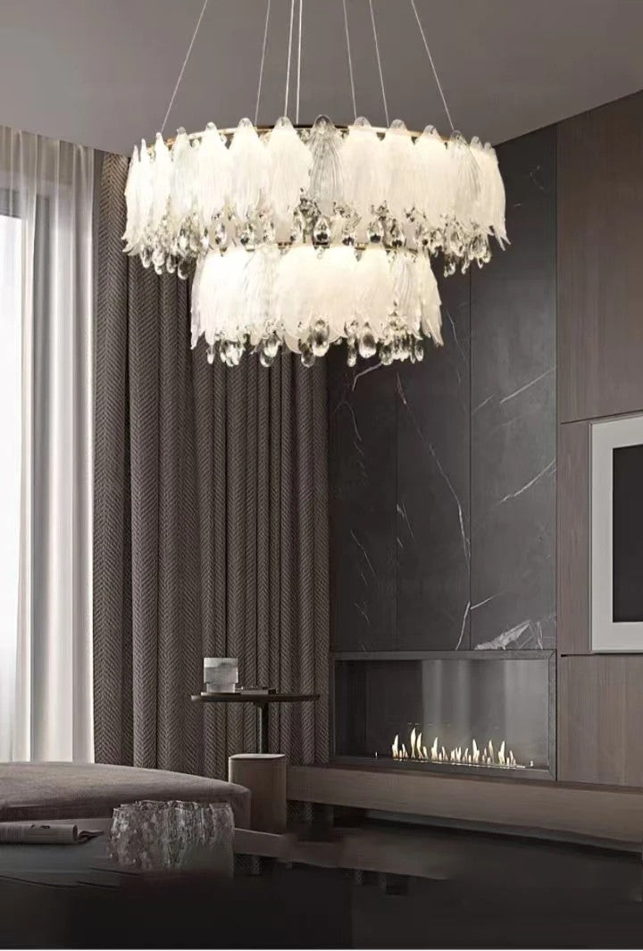 AM0445 · Phoenix Feather Grand Chandelier · view 2