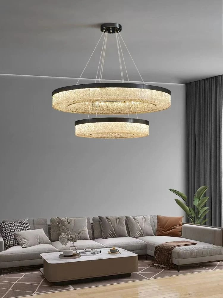 AM0461 · Grand Crystal Living Room Chandelier · view 2