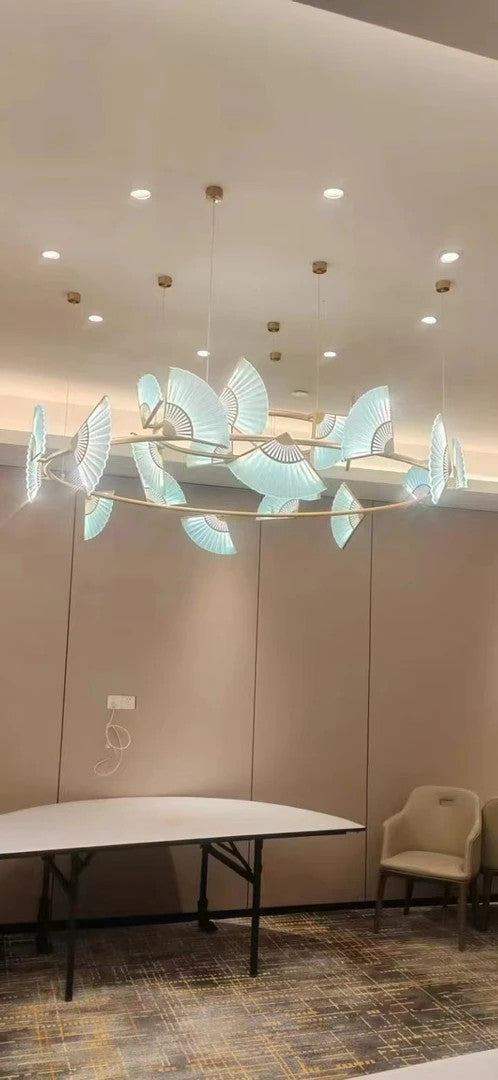 AM0465 · Chinese Fan-Shaped Chandelier · view 5