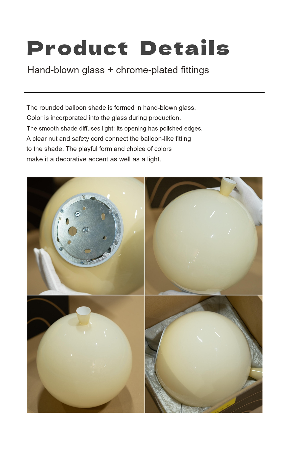Colorful Balloon Wall Light — AM0155, view 24