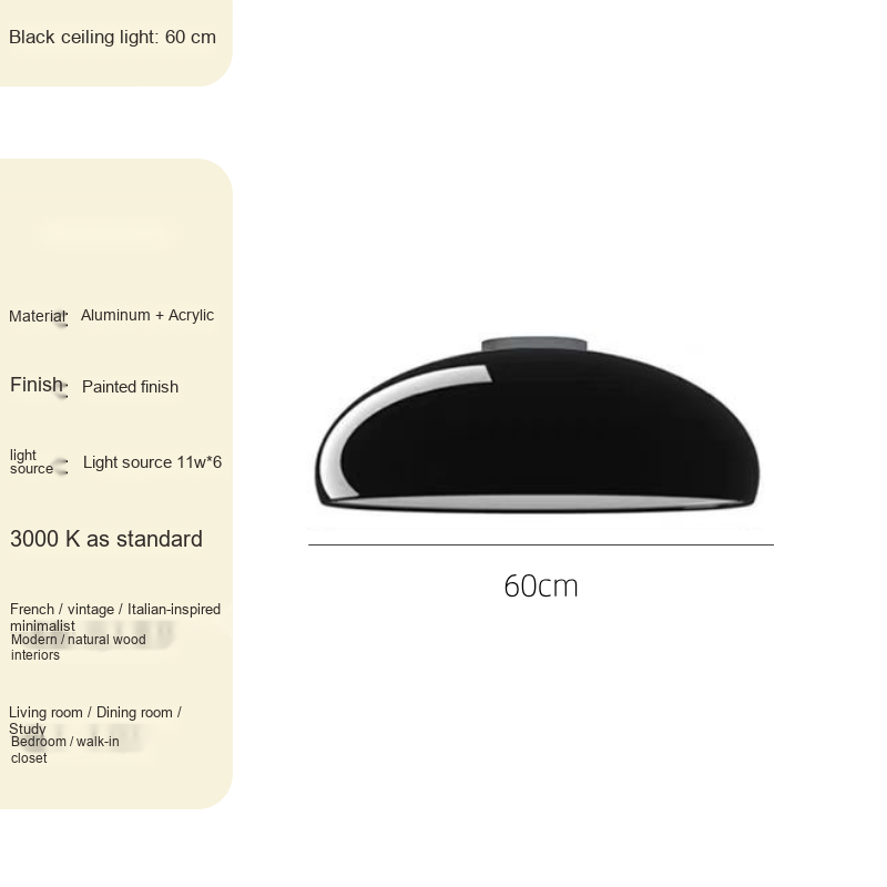 Minimalist Pendant & Ceiling Light — AM0251, view 25