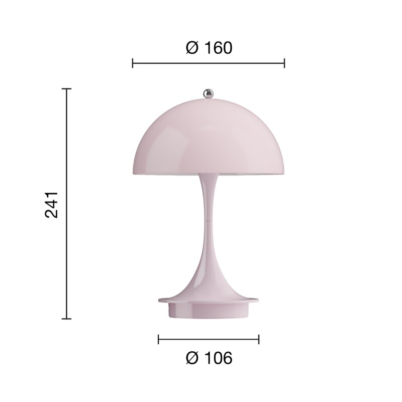 Portable LED Mushroom Table Lamp — AM0154, view 17