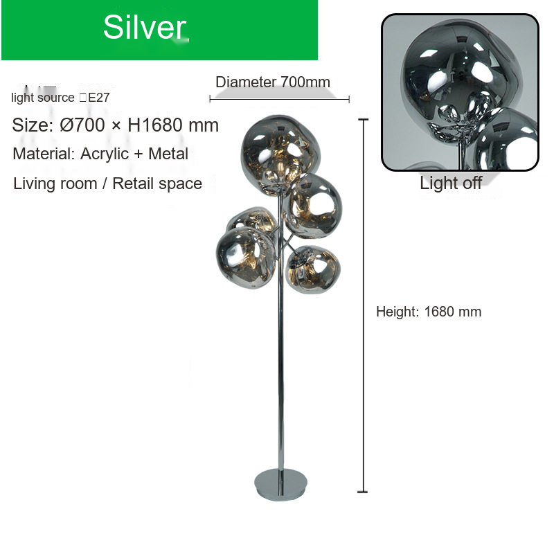 Multi-Light Lava Floor Lamp — AM0219, view 8