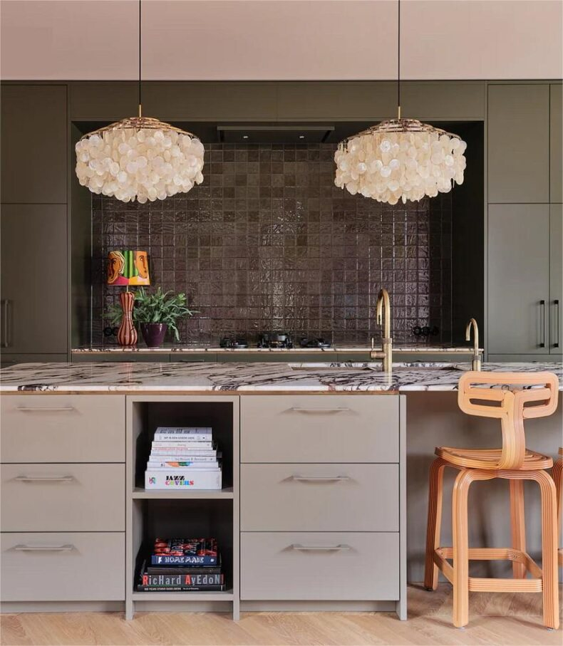 Layered Shell Pendant Light — AM0141, view 40