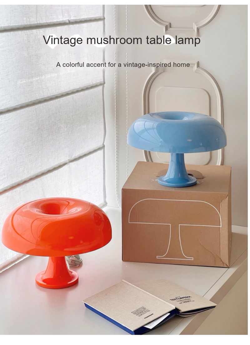 Colorful Mushroom Table Lamp — AM0143, view 11