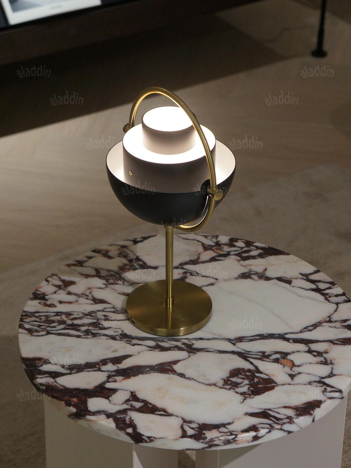 Portable Rotating Shade Table Lamp — AM0233, view 23