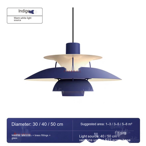 Indigo Warm-white light source · 30x30x16cm