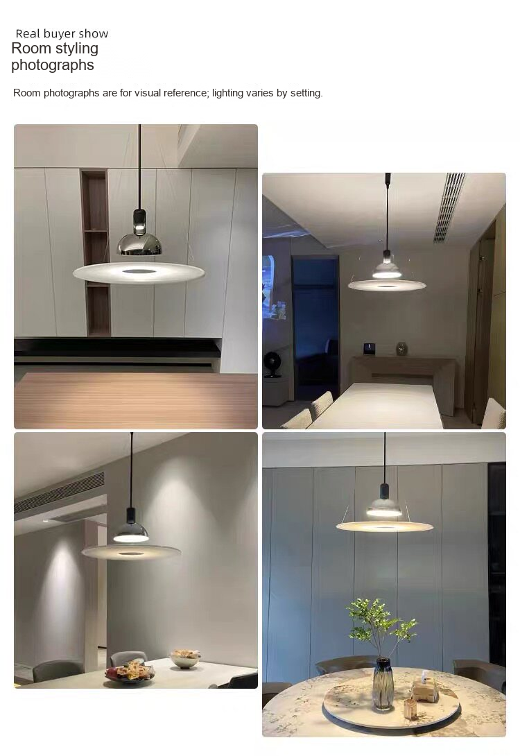 Suspended Disc Pendant Light — AM0168, view 21
