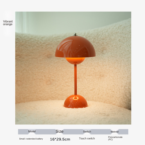 Vibrant orange · Extended-battery version · Touch switch