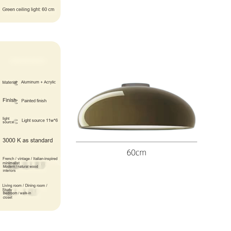 Minimalist Pendant & Ceiling Light — AM0251, view 28