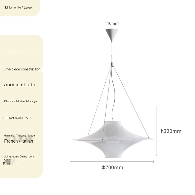 Floating Disc Pendant Light — AM0183, view 5