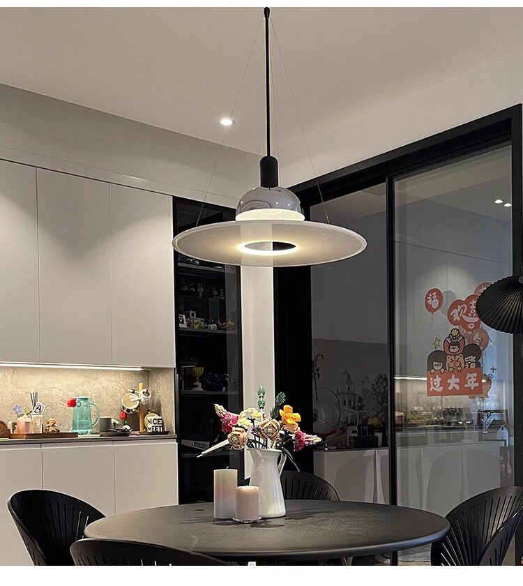 Suspended Disc Pendant Light — AM0168, view 27