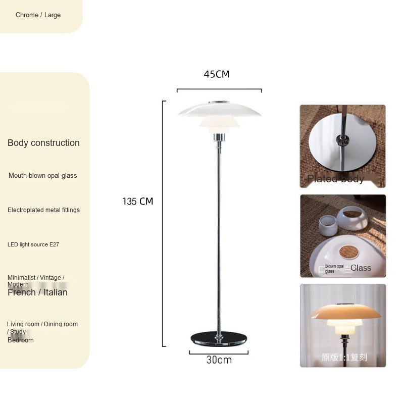 Glass Table & Floor Lamp — AM0216, view 14