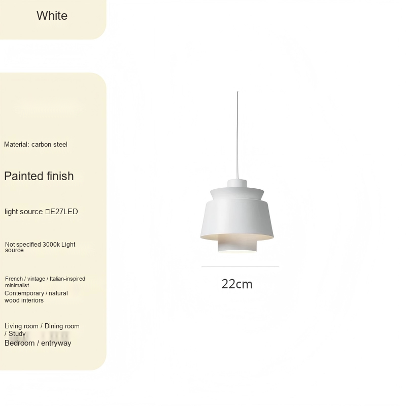 Compact Shaded Pendant Light — AM0184, view 6