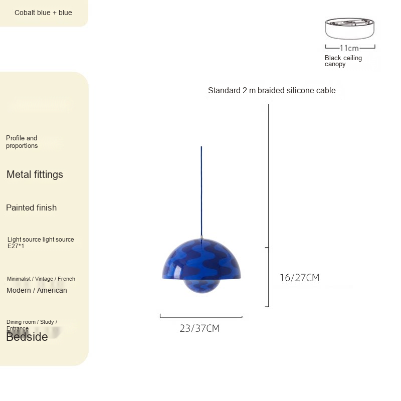 Flowerbud Pendant Light — AM0134, view 28