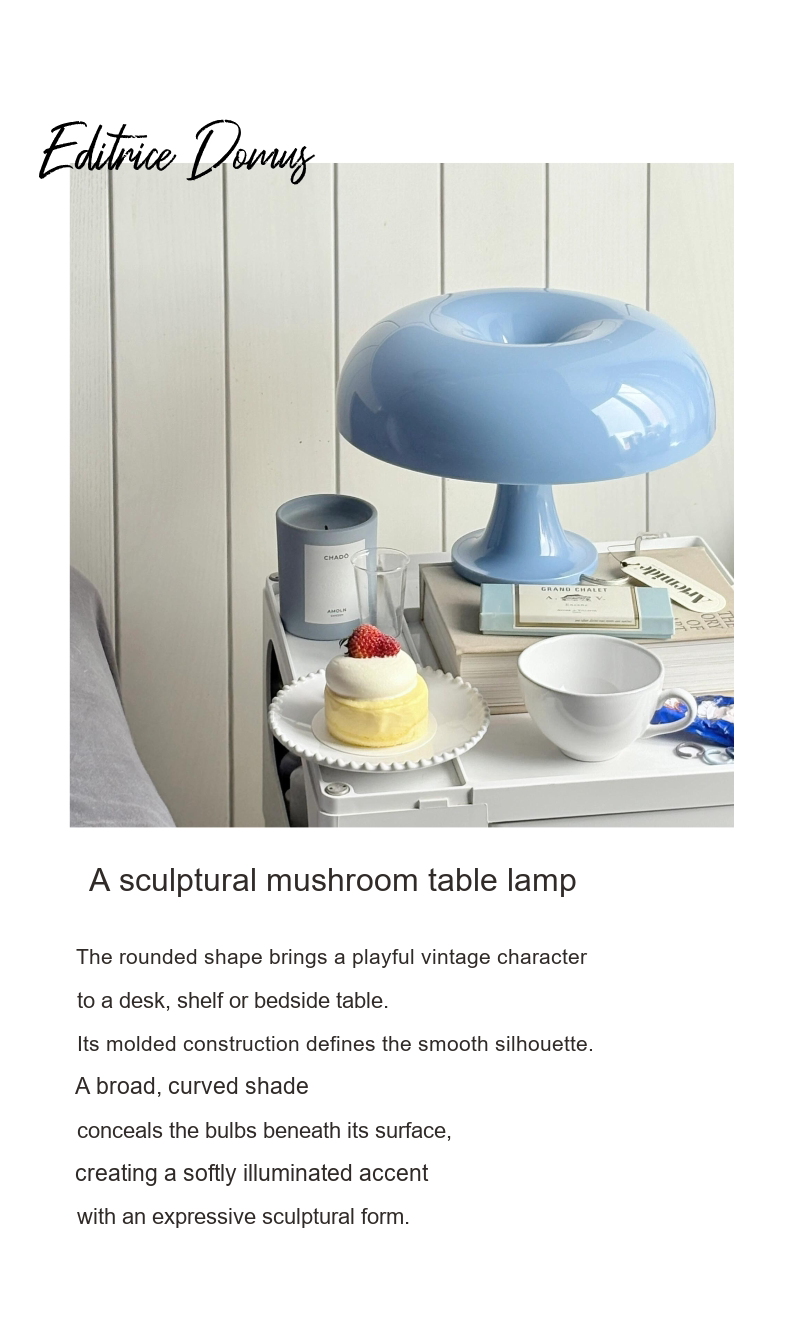 Colorful Mushroom Table Lamp — AM0143, view 12