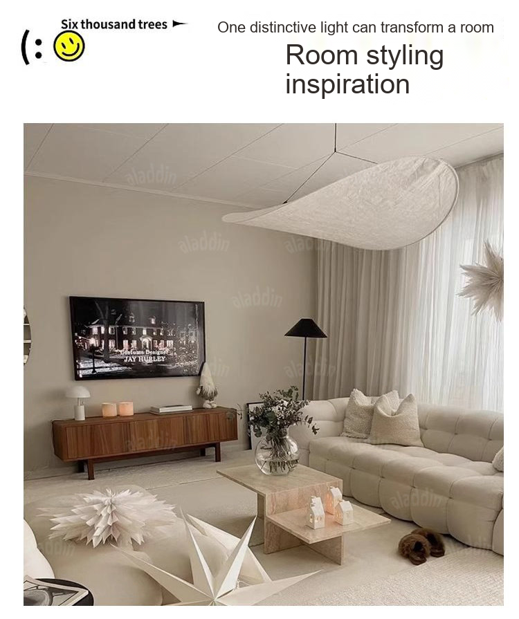 Sculptural Cloud Pendant Light — AM0204, view 17