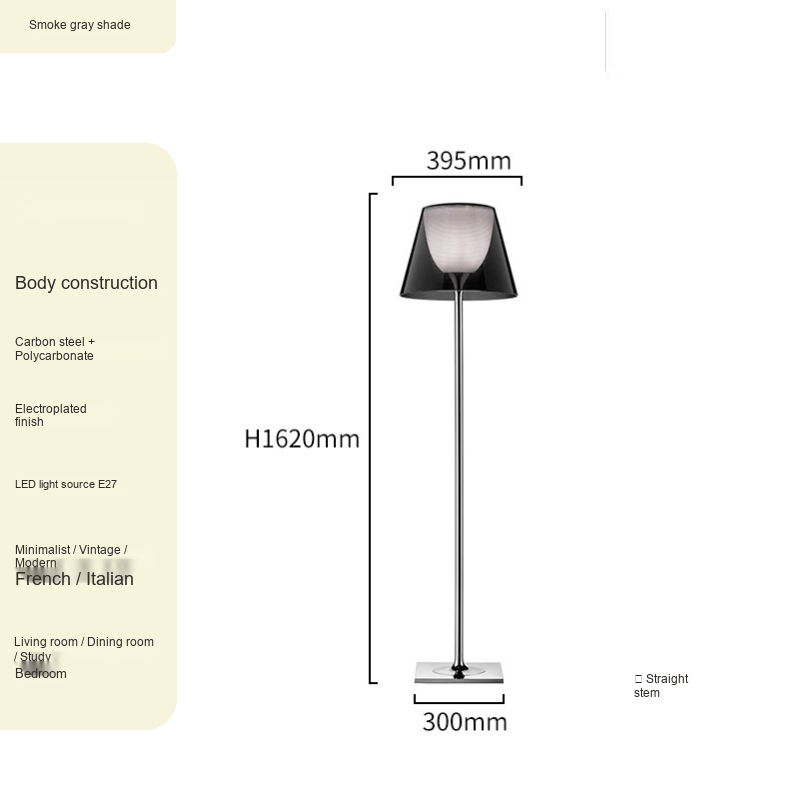 Floor Lamp with Display Shelves — AM0243, view 6